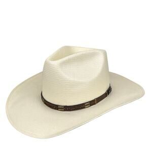 Vintage Larry Mahan by Milano Hat Company Western Cowboy Hat 10X (Sz 6 7/8)